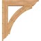Ekena Millwork Thorton Traditional Smooth Bracket w/ Offset Brace, Western Red Cedar, 7 1/2"W x 36"D x 40"H BKT0806X36X40THR01SWR - alternate 2